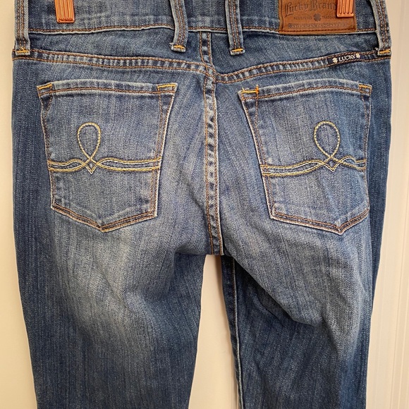 Lucky brand jeans size 4/27 long - Picture 4 of 11
